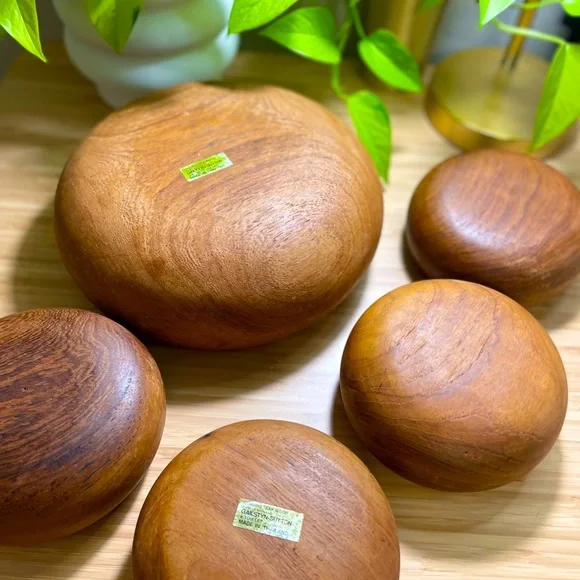 Gailstyn Sutton danish Genuine Teak 5 piece set Accents